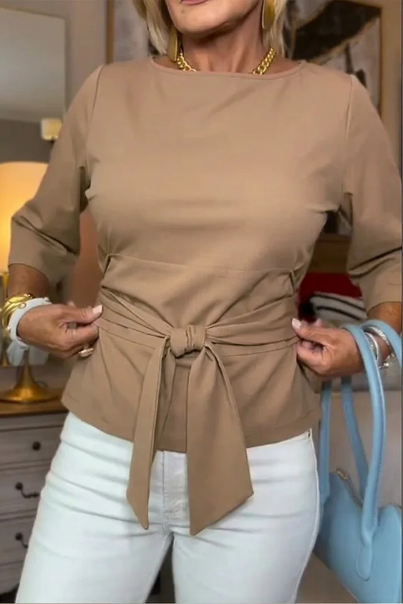 Dara | Tie-Waist Blouse