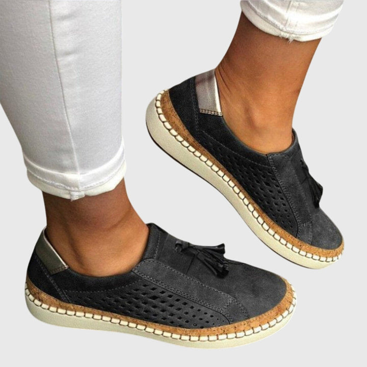 Phydra | Perforated Slip-On Comfort Shoes