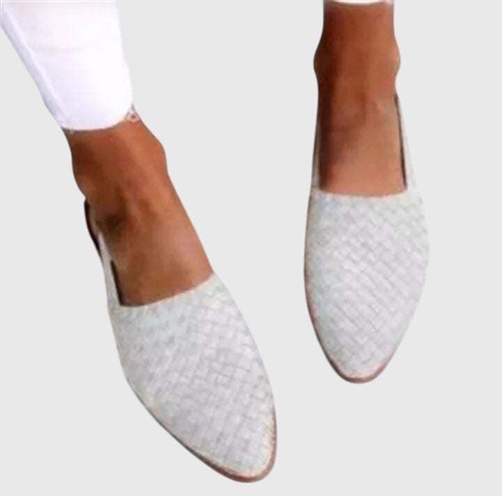 Gemma | Woven Slip-On Walking Sandals