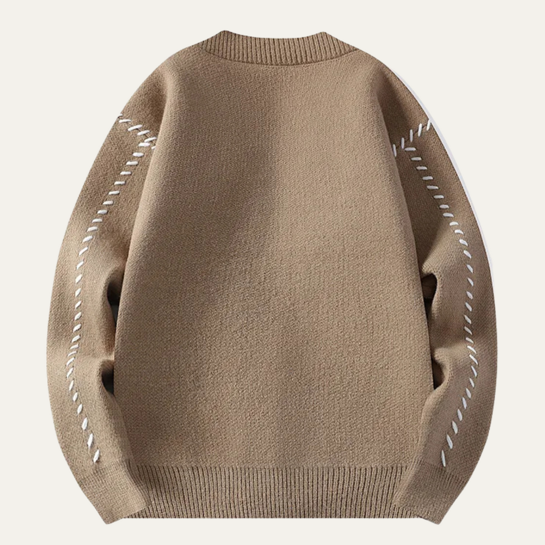The Hawthorne Men’s Button Front Knit Cardigan Sweater