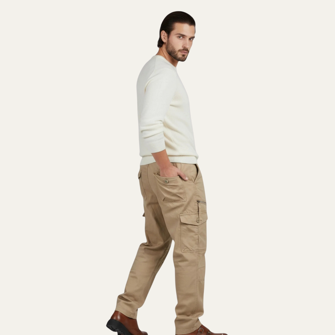 The Castelfranco Men’s Outdoor Military Cargo Tactical Pants with Multi Pockets