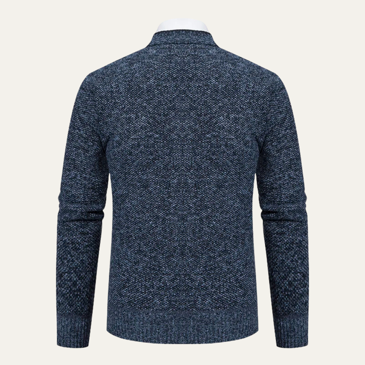 The Peschiera Men’s Knitted Casual V Neck Cardigan