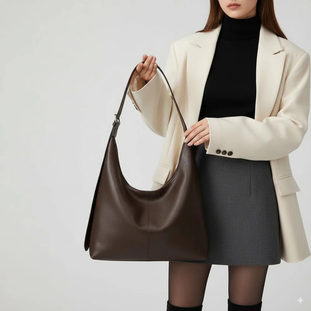 Evelyn | Relaxed Scoop Shoulder Tote