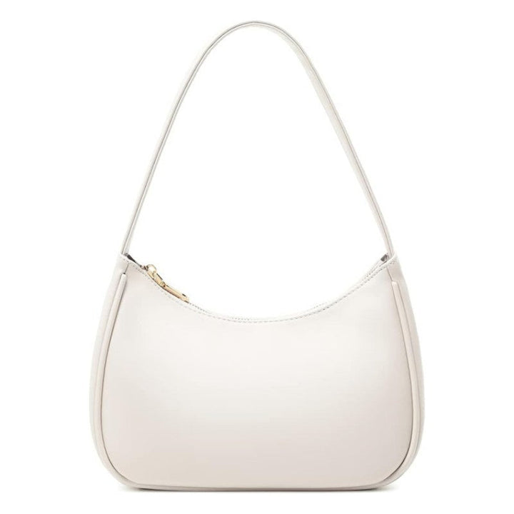 Coral | Curved Zip-Top Shoulder Bag