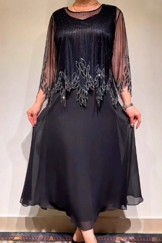 Anastasia | Beaded Evening Maxi Dress