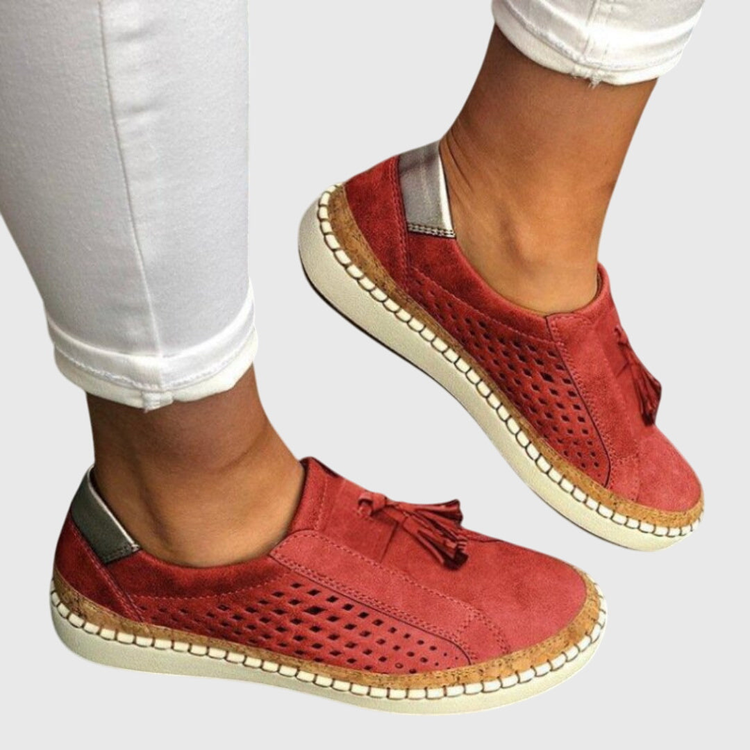 Phydra | Perforated Slip-On Comfort Shoes