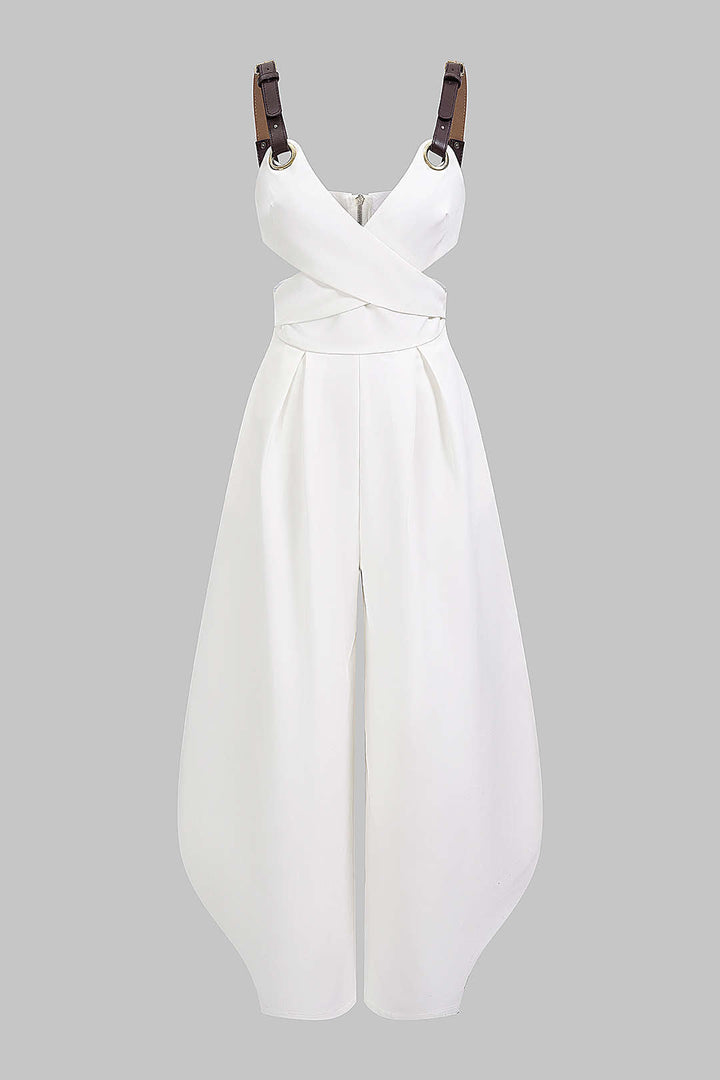 Lian | V-Neck Sleeveless Jumpsuit