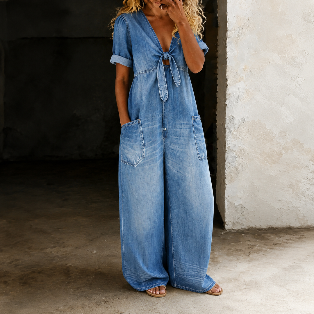 Maya | Relaxed Wide-Leg Jumpsuit