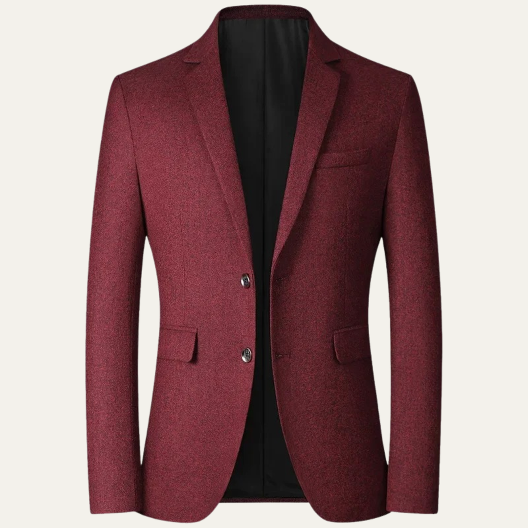The Glendale Men’s  Slim Fit Turn Down Collar Suit Business Blazer