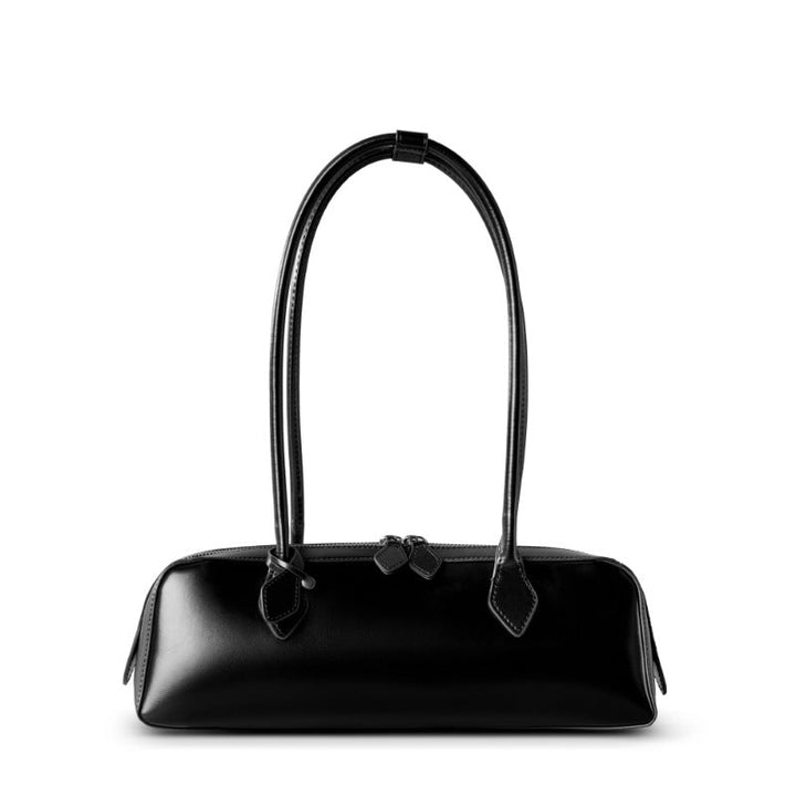 Chiara | Elongated Double-Zip Shoulder Bag