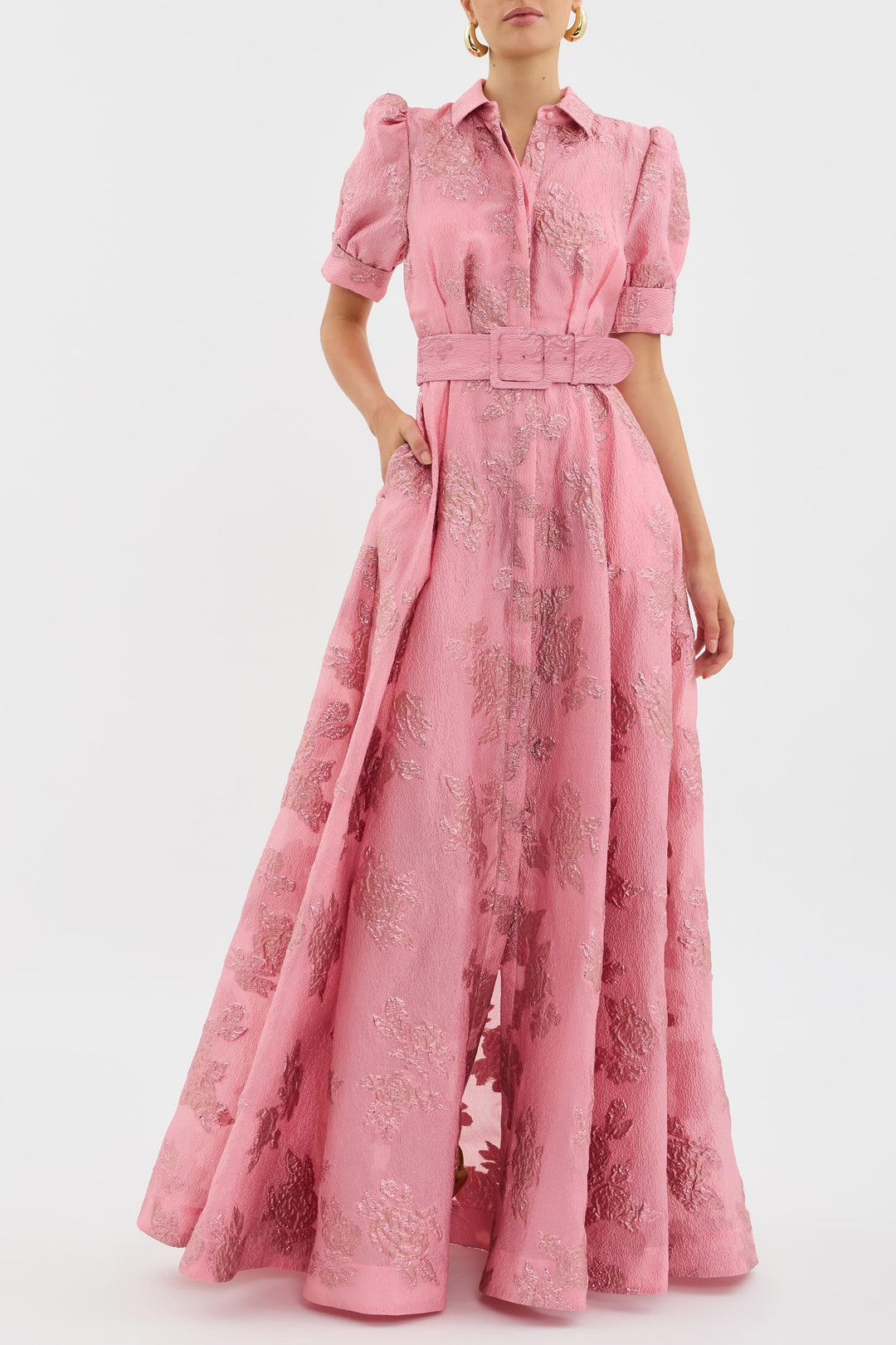 Anabella™ | Floral Puff Sleeve Dress