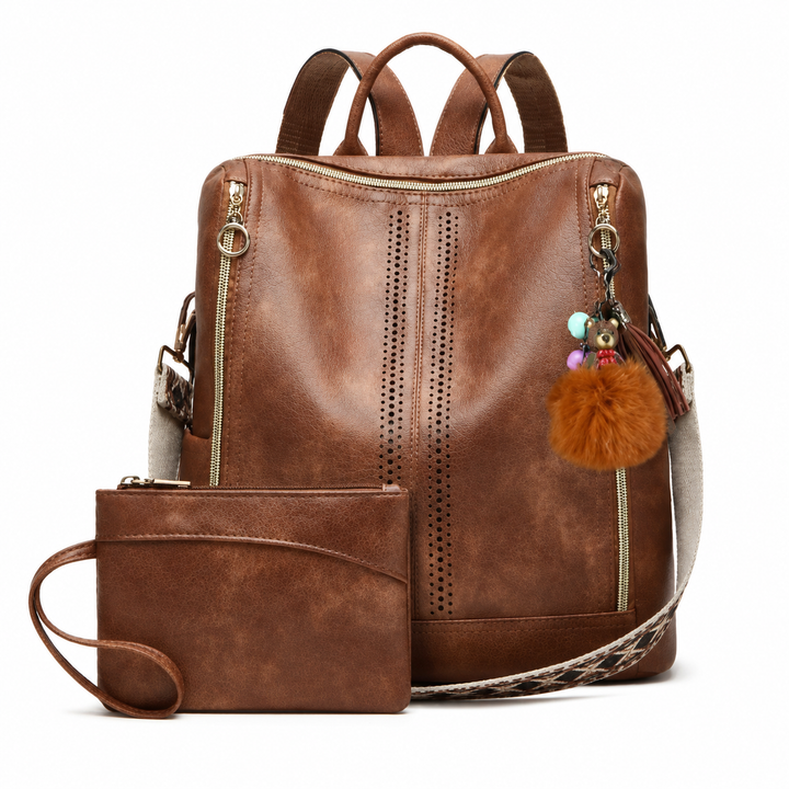 Celeste | Convertible Backpack with Matching Pouch