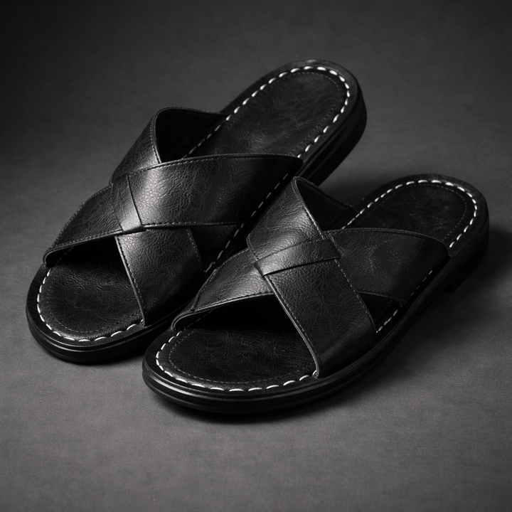 Kent - Classic Cross-Strap Comfort Sandals