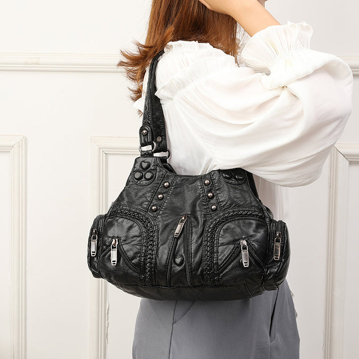 Alice | Boho Shoulder Bag with Stud Details