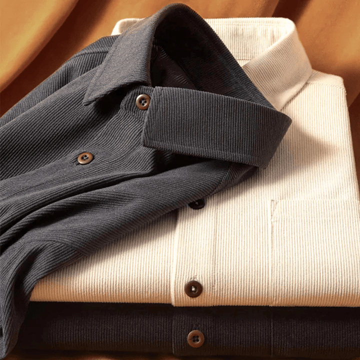 Slater - Classic Corduroy Button-Up Shirt