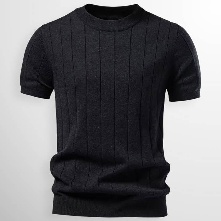 Jonas - Modern Textured Short Sleeve T-Shirt