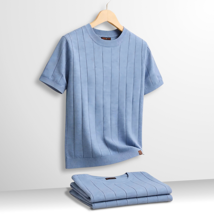 Jonas - Modern Textured Short Sleeve T-Shirt