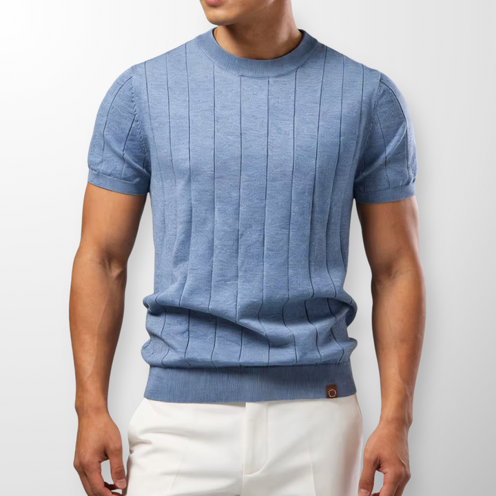 Jonas - Modern Textured Short Sleeve T-Shirt