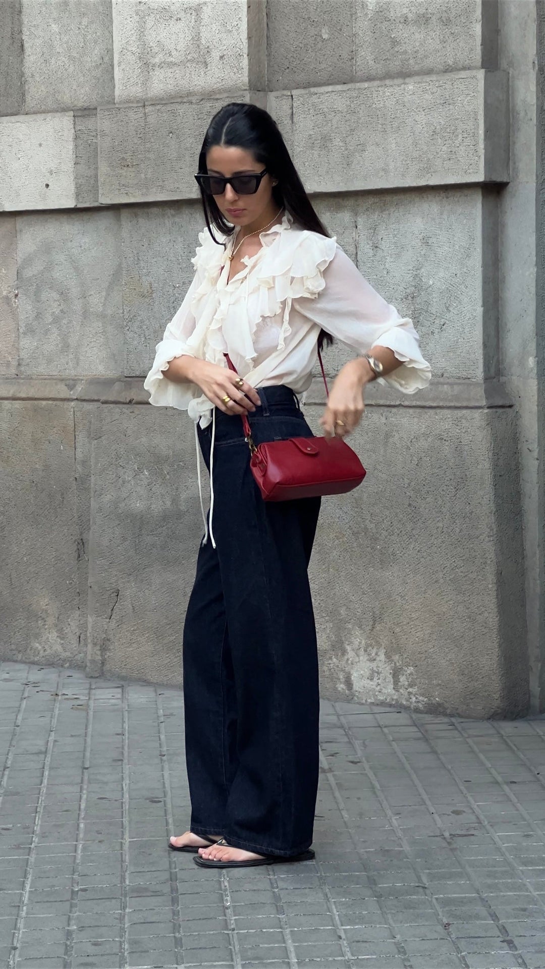 Cleo | Structured Vintage Crossbody Handbag