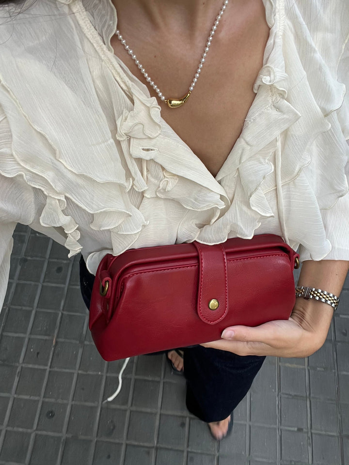Cleo | Structured Vintage Crossbody Handbag