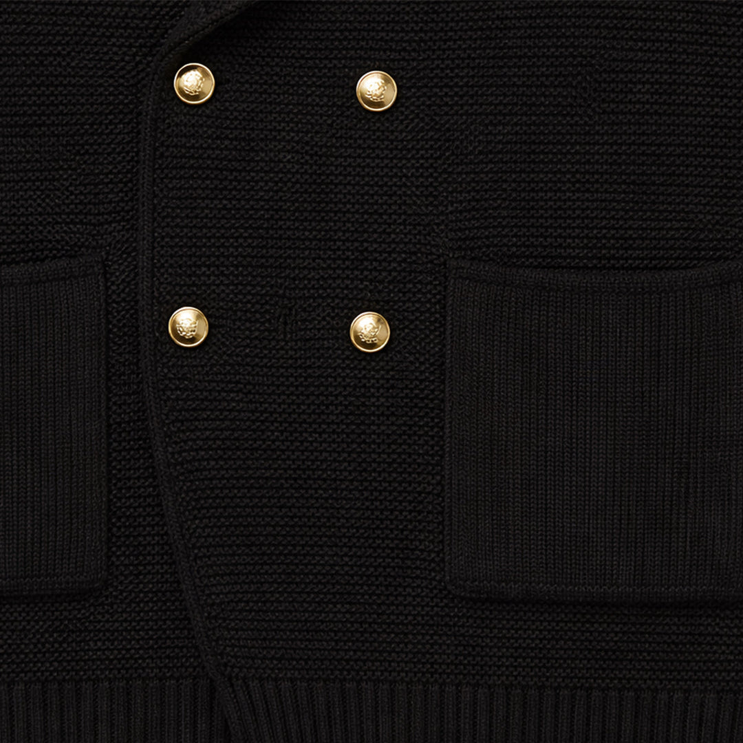 The Pisa Men’s Smart Casual Double Breasted Knit Cardigan