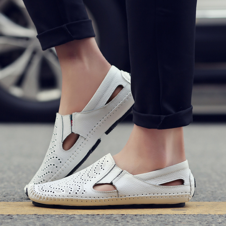 Leory - Classic Italian Comfort Sandals