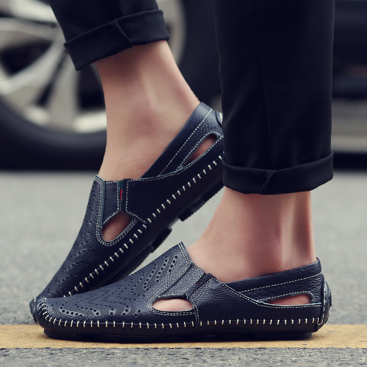 Leory - Classic Italian Comfort Sandals