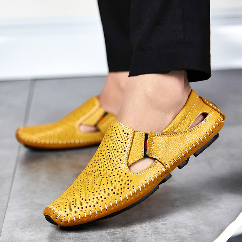 Leory - Classic Italian Comfort Sandals
