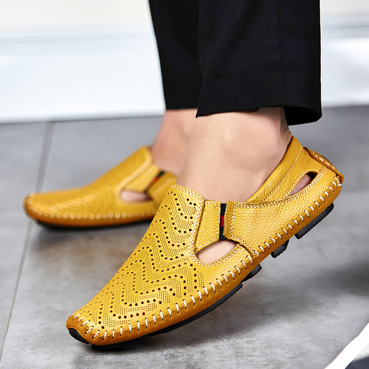 Leory - Classic Italian Comfort Sandals