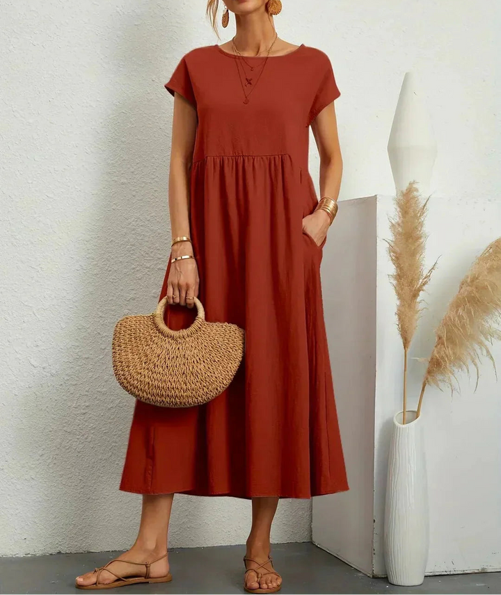 Gabrielle | Flowing Midi Dress