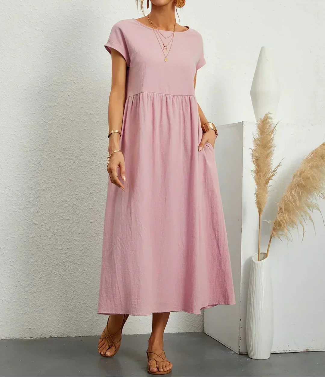 Gabrielle | Flowing Midi Dress