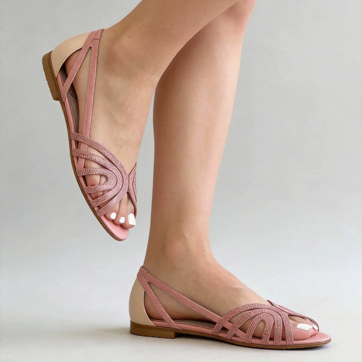Eleonora | Open-Toe Crossover Sandals