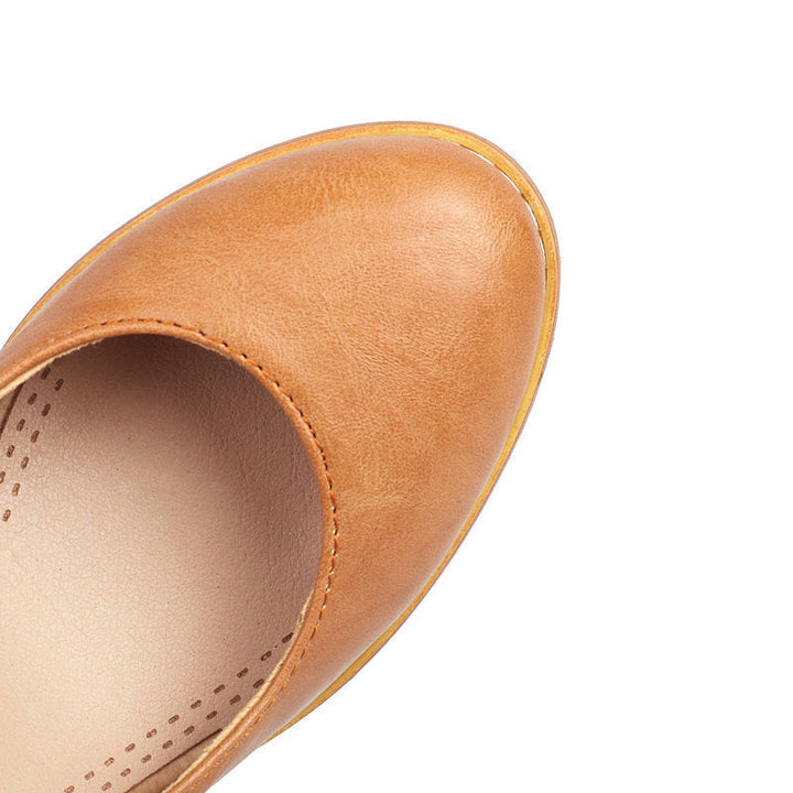 Madison Block Heels