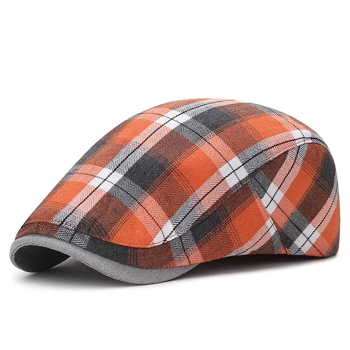 Niall - Vintage Plaid Flat Cap
