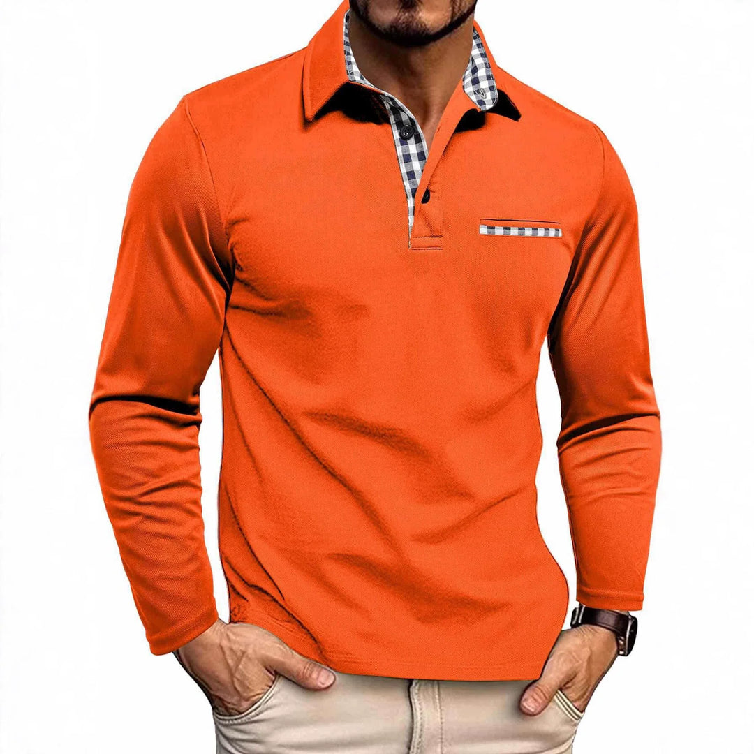Tobias - Classic Long Sleeve Polo