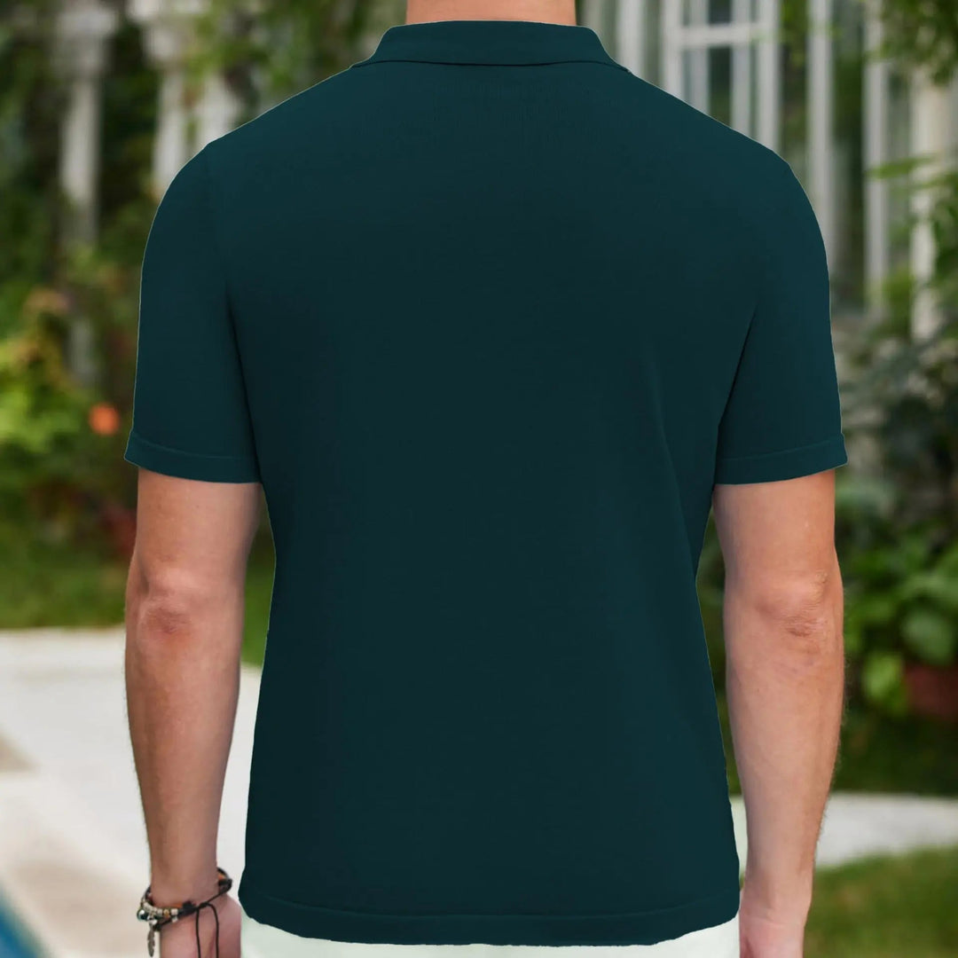 Kyler - Refined Luxe Trim Polo Tee
