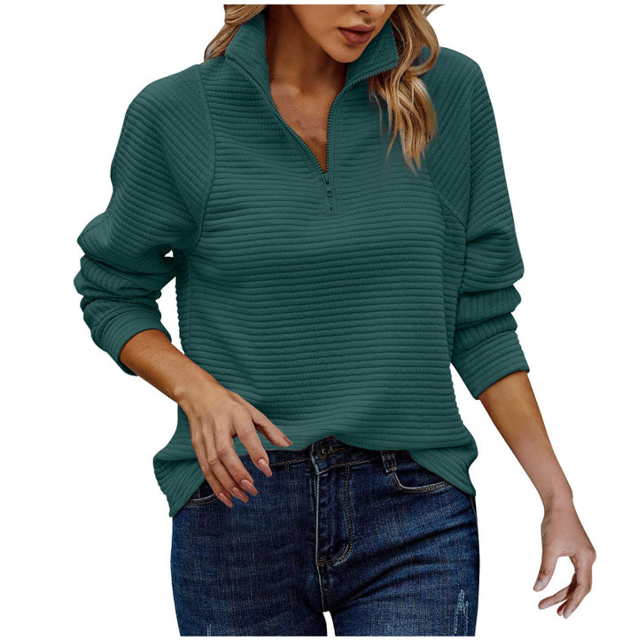 Olivia | Half-Zip Relaxed Pullover Top