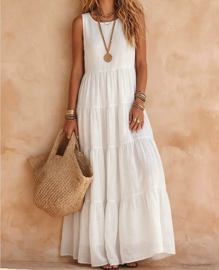 Milly | Sleeveless Flowing Maxi Dress