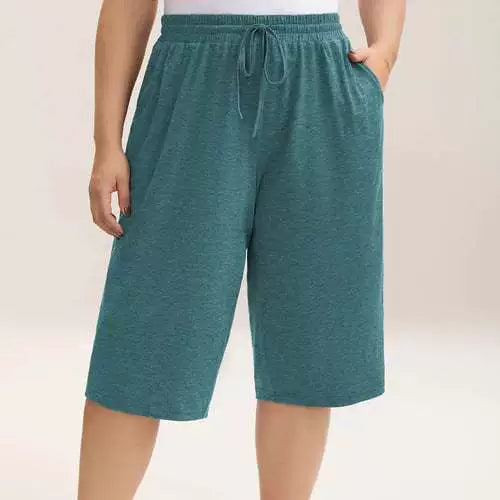 Patty | Drawstring Cropped Lounge Pants
