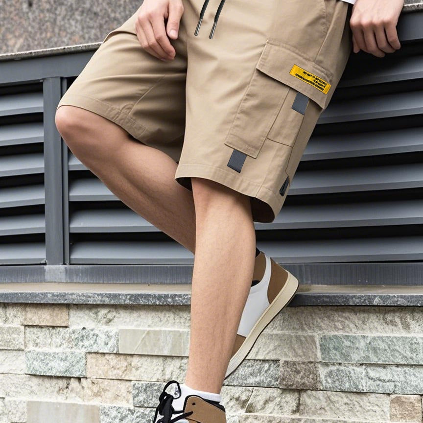 Norman - Casual Multi-Pocket Cargo Shorts | By Julian & Claire Toronto