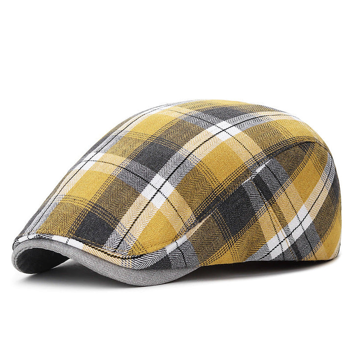 Niall - Vintage Plaid Flat Cap