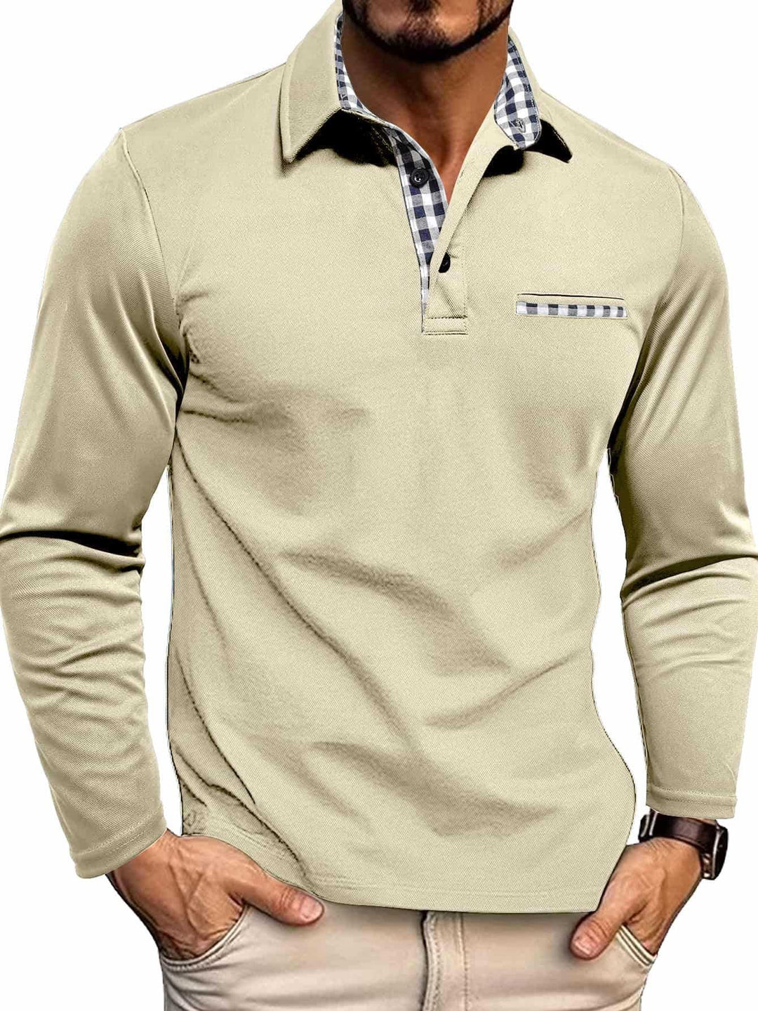 Tobias - Classic Long Sleeve Polo