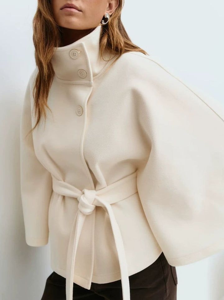Bridgette | Belted Longline Wrap Coat