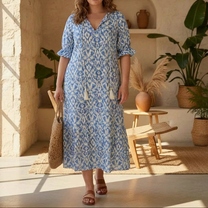 Rosalind | Relaxed Floral Midi Dress