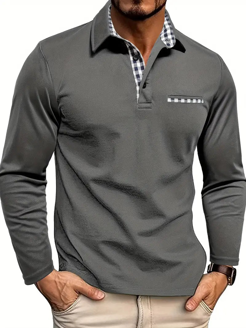 Tobias - Classic Long Sleeve Polo
