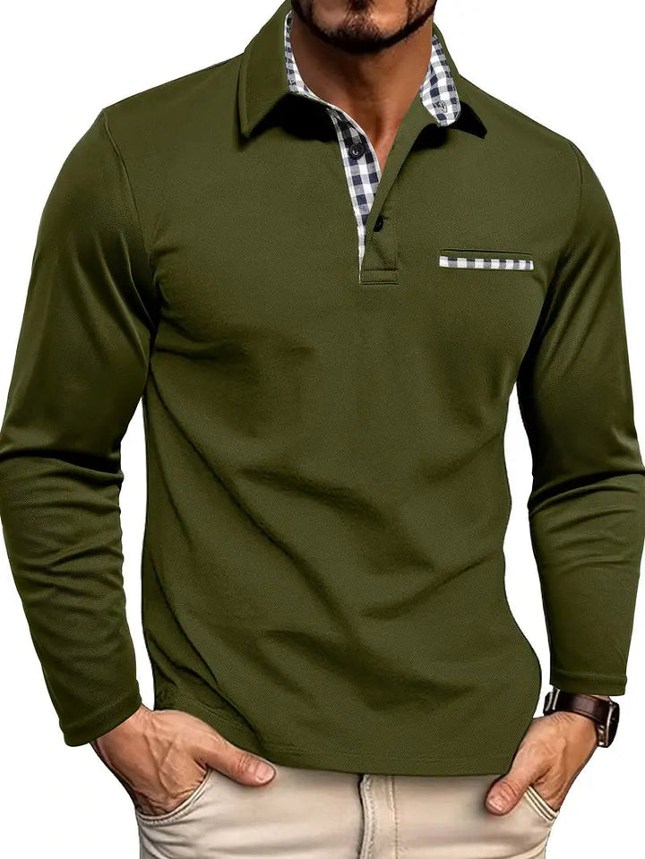 Tobias - Classic Long Sleeve Polo