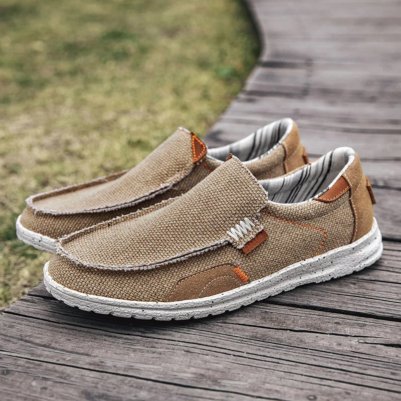 Maxime - Classic Comfort Canvas Loafers