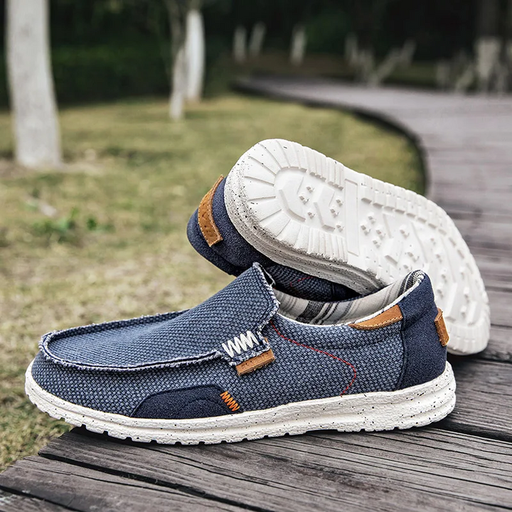 Maxime - Classic Comfort Canvas Loafers