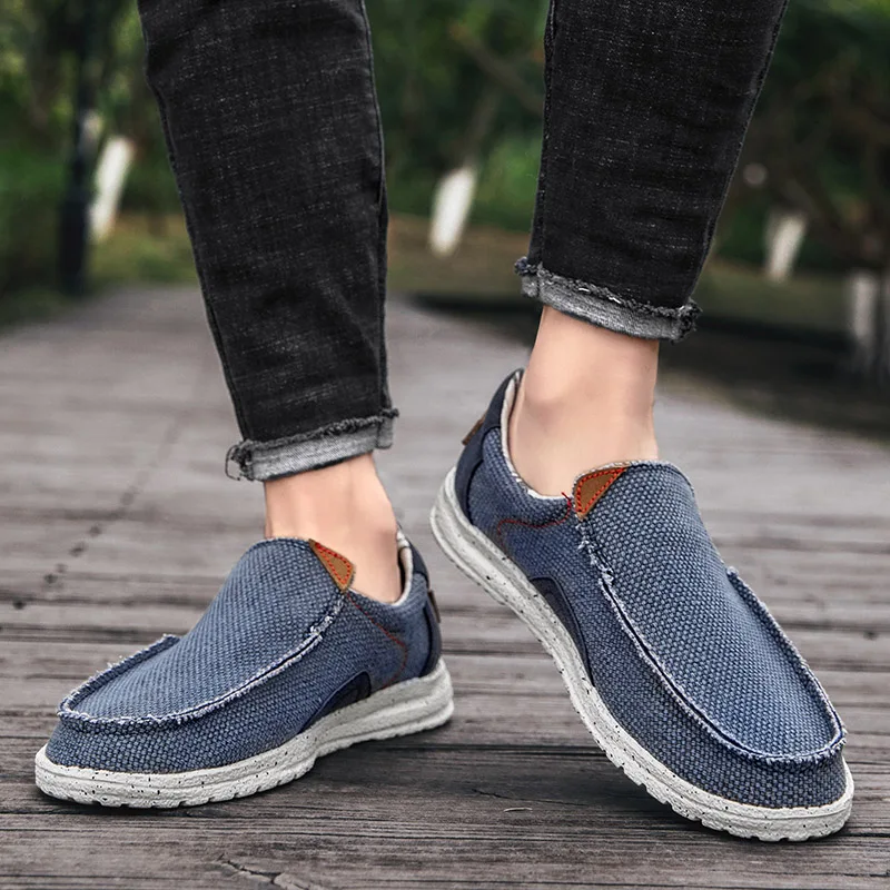 Maxime - Classic Comfort Canvas Loafers