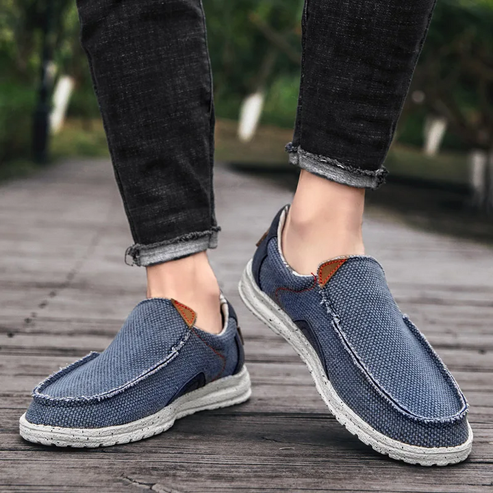 Maxime - Classic Comfort Canvas Loafers
